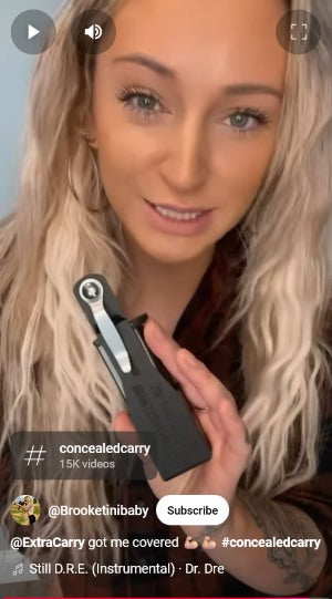 Brooke Taylor-Concealed Carry Educator - ExtraCarry Pocket Mag Carrier