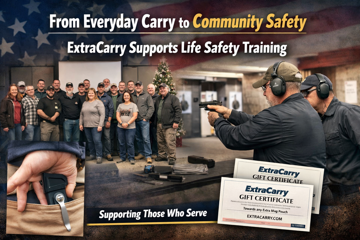 ExtraCarry Supports Life Safety Training with Donation to Colorado Springs Church Team