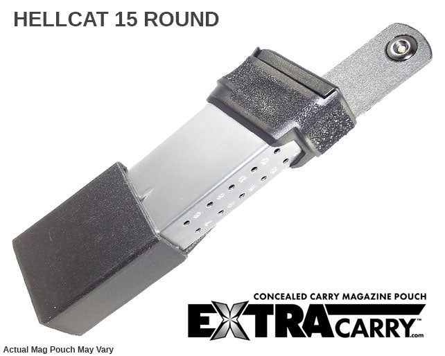 ExtraCarry Mag Pouch for the Hellcat 15 Round Mag