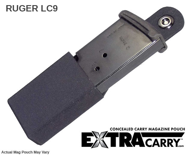 ExtraCarry mag pouches for the Ruger LC9