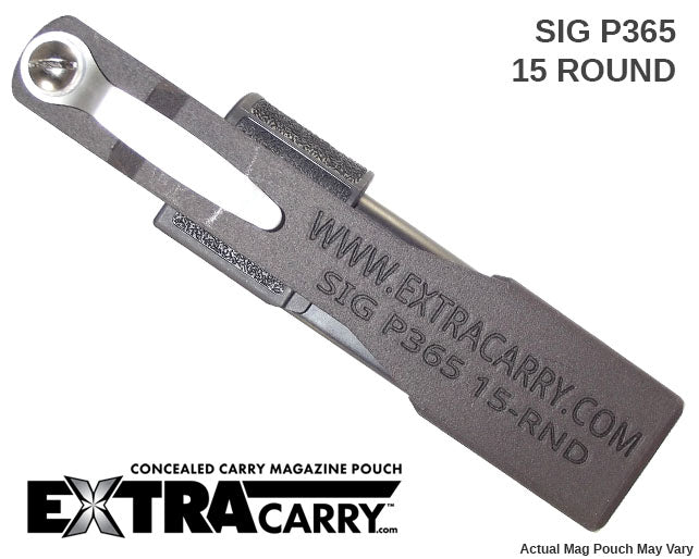 SIG SAUER P365 15 Round ExtraCarry Mag Pouch - Now Available for Order
