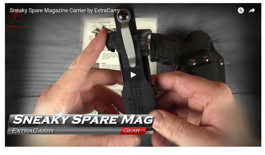 Camouflage for your Spare Mag - Walther PPS from ExtraCarry
