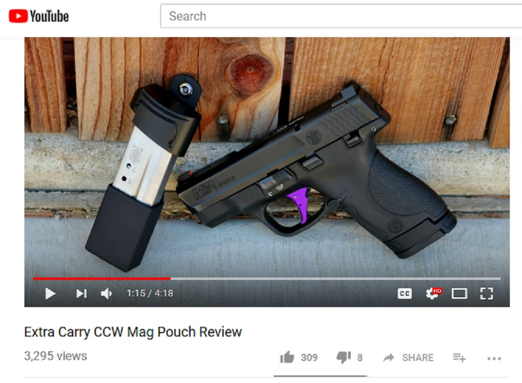 VIDEO REVIEW - The EXTRACARRY CCW MAG POUCH