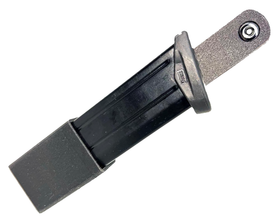 IWI Massad magazine pouch designed for carrying a spare MassD magazine. Made with carbon fiber reinforced nylon and features a patented locking system. ExtraCarry Front