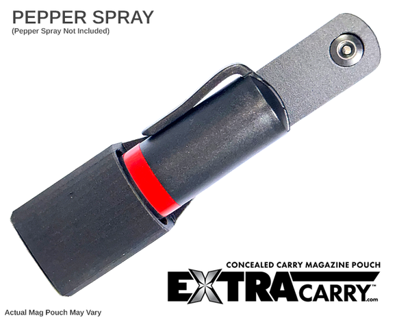 POM Pepper Spray Holder from ExtraCarry fits POM Clip, Key & Snap Models