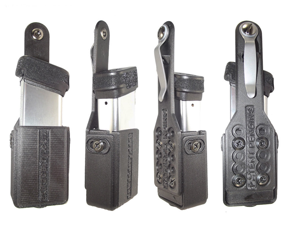 ExtraCarry Concealed Mag Holder - Medium 9mm Version - Universal Pistol Magazine Pouch