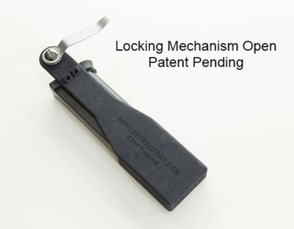 ExtraCarry Pocket Mag Pouch locking mechanism