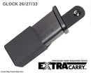 Glock 26 / Glock 27 / Glock 33 +2 RND Extension - Magazine Pouch-2