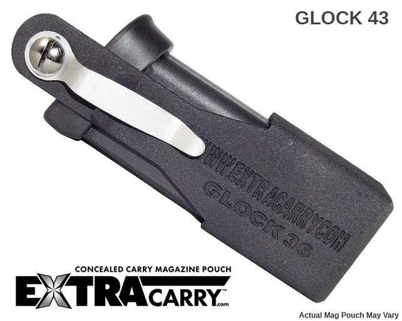 Glock 43 9mm - Standard Magazine - Magazine Pouch