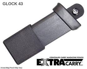 Glock 43 9mm - Standard Magazine - Magazine Pouch