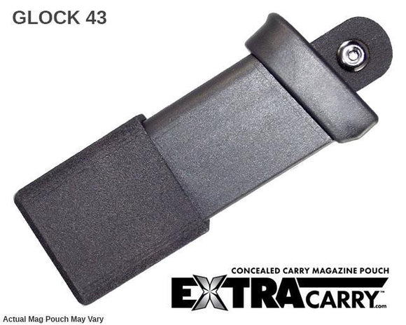 Glock 43 9mm - Standard Magazine - Magazine Pouch
