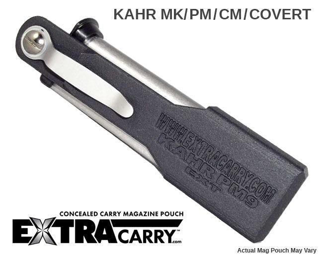 KAHR MK and PM and CM and Covert 9mm - 7 Round or Extended Grip - Magazine Pouch