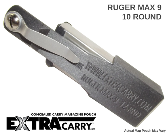 Ruger MAX-9 - 9mm - 10 Round - Magazine Pouch