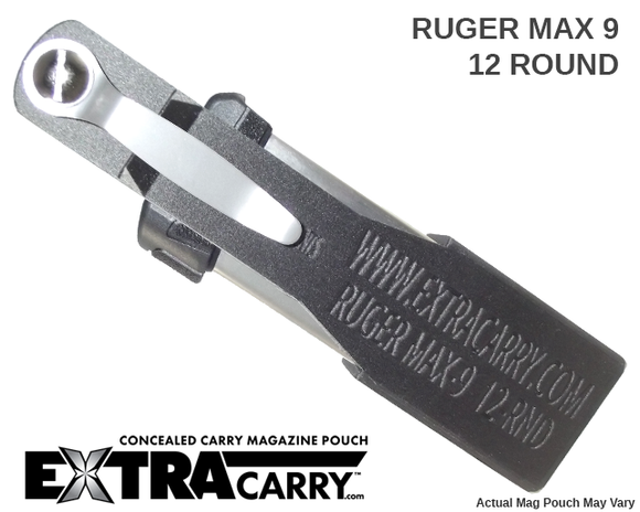 Ruger MAX-9 - 9mm - 12 Round - Magazine Pouch