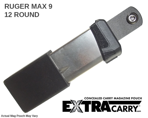 Ruger MAX-9 - 9mm - 12 Round - Magazine Pouch