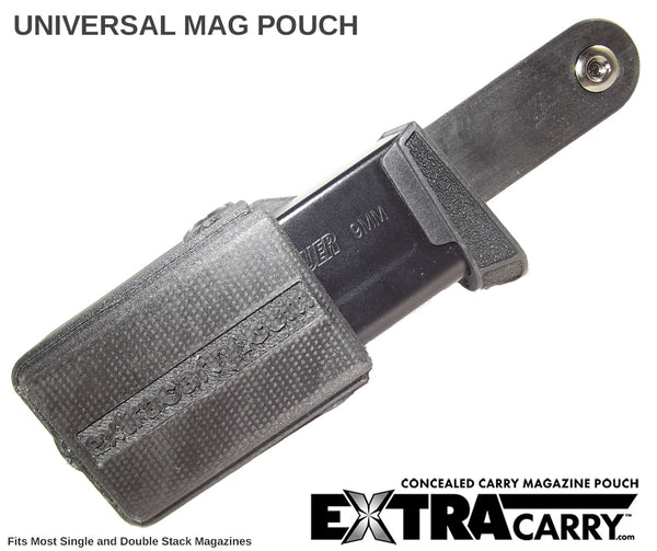 Universal Pistol Magazine Holder - Concealed Carry Pouches from ExtraCarry - Product Selector