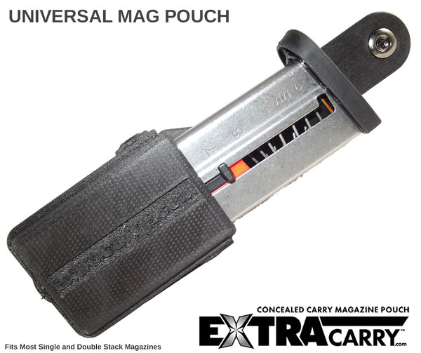 Universal Pistol Magazine Holder - Concealed Carry Pouches from ExtraCarry - Product Selector