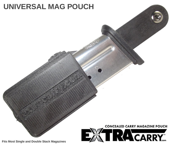 Universal Pistol Magazine Holder - Concealed Carry Pouches from ExtraCarry - Product Selector